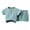 Blue, variant on Linfrsh Toddler Baby Boy Clothes Summer Holiday Style Outfits Short Sleeve Top T-Shirt & Pocket Pant Set 12 Months-4 Years(Blue,6-12 Months)