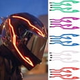 thumbnail image 4 of Motorcycle Helmet Light Strip Night Riding LED Light B8C5 Flashing Signal C8C8, 4 of 9