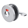 thumbnail image 2 of Stainless Steel Cubicle Toilet Bathroom Partition Rotating Door Lock Indicator Bolt Silver Block Locks are Sturdy and, 2 of 4