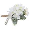 thumbnail image 3 of Mutmorningal Artificial Flower Boutonniere for Bride and Groom, Wedding Decoration Accessory for Special Occasions, 3 of 10