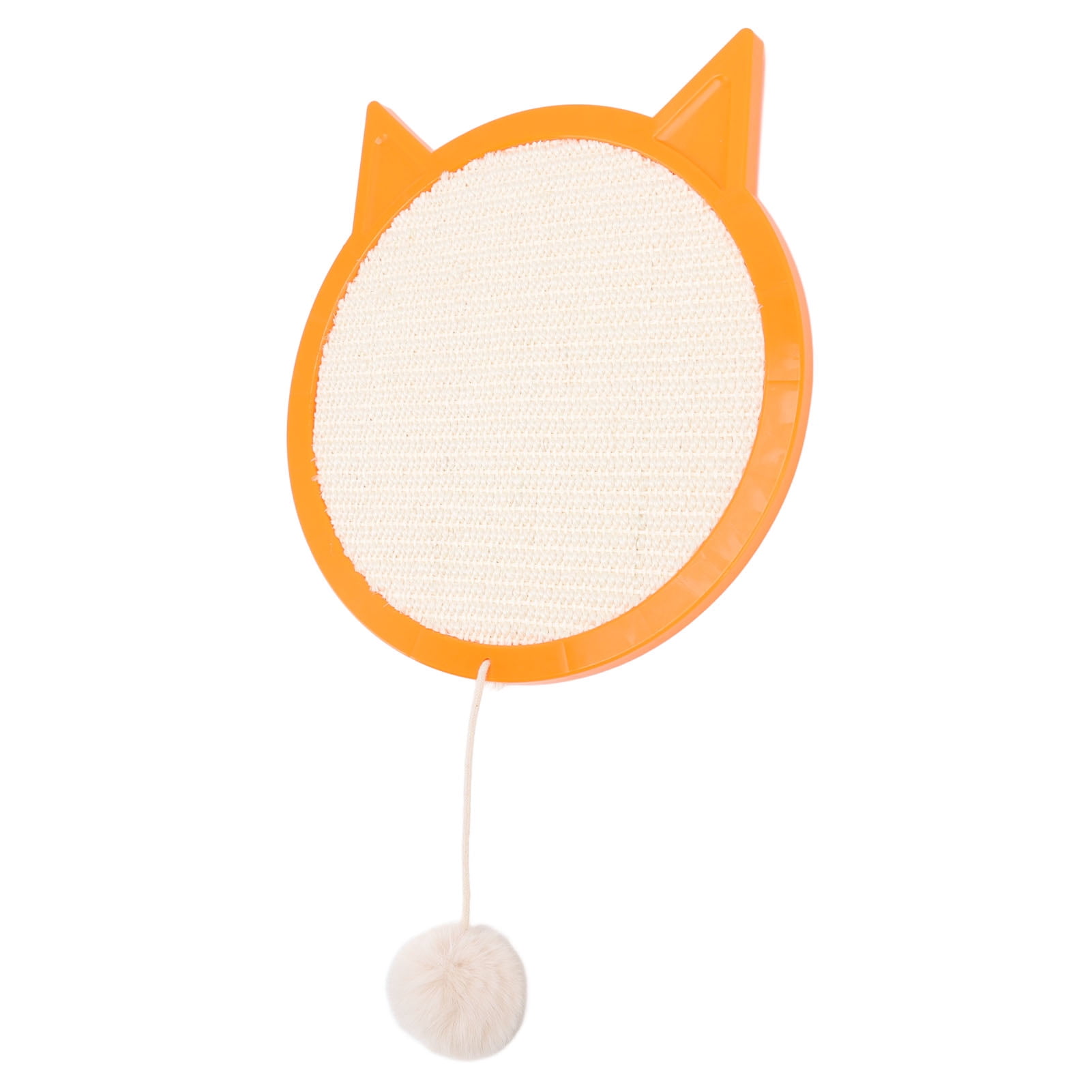 NFTIGB Cat Scratching Pad Sisal Scratcher Mat with Strong Suction Cups Decorative Furniture Protection for Home Type A, Light Brown, 12.6 inches / 32 cm