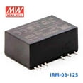 thumbnail image 2 of Mean Well IRM-03-12S Switching Power Supply 3W 12V 250mA - Encapsulated, 2 of 5