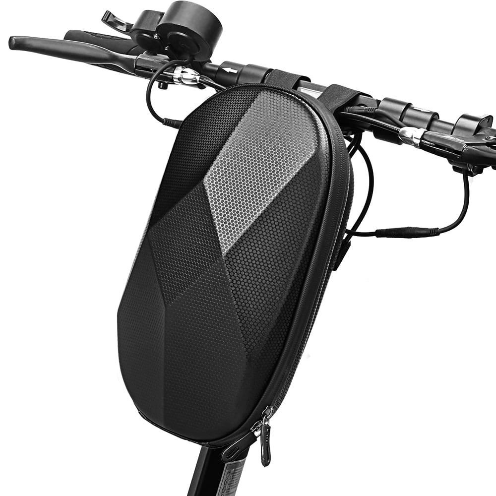 Scooter Handlebar Bag Waterproof Hard Shell EVA Storage Bag for Folding