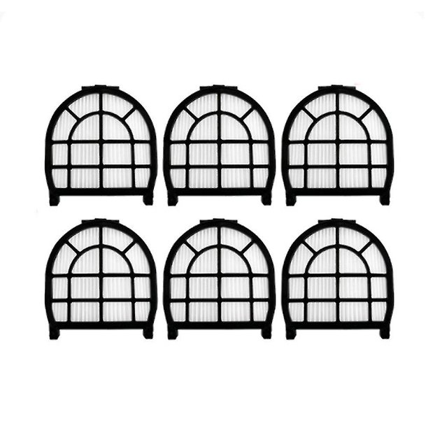 Paquete de 6 filtros Hepa compatibles con filtros de barredora doméstica Shark Lz600/lz601