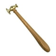 thumbnail image 1 of HILABEE Guitar Fret Hammer Compact Double Headed for Bass String Instruments Ukulele Brass Hammer, 1 of 9
