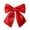 Red, variant on Large Christmas Tree Topper Bow – Velvet Satin Wedding Backdrop Decor, Indoor Holiday Decorations for Home, Party, Wedding, Car, and Gift Boxes, Beige, Bow