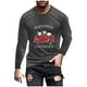 thumbnail image 2 of Blusas y camisas de manga larga y cuello redondo para hombre, informales, con estampado navideño, deportivas, de poliéster., 2 of 5