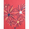 thumbnail image 4 of EV1 from Ellen DeGeneres Firework Heart T-Shirt Women's, 4 of 6