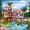 756Pcs NO Box, variant on Friends City Tree House Summer Holiday Villa Castle Building Blocks Garden Swimming Pool Model Figures Toy For Kid Birthday Gift