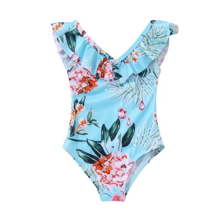 

TAIAOJING Mommy and Me Swimsuit One Piece Swimsuit Bikini Printed Printed Swimsuit One-Piece Leaf Bikini Pineapple Printing One-Piece