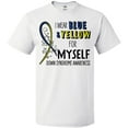 thumbnail image 3 of Inktastic I Wear Blue and Yellow for Myself- Down Syndrome awareness T-Shirt, 3 of 5