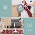 thumbnail image 6 of Burgundy and White Wavy Pattern Kitchen Rugs Sets Of 3,Kitchen Runner Rugs Non Skid Washable,Decorative Kitchen Floor Mats for Kitchen,Sink,Laundry,17"x30"+ 17"x47" + 17"x59", 6 of 6