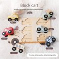 thumbnail image 2 of Rompecabezas de Madera 3D para Niños, Juguete de Aprendizaje Temprano, Juguete Educativo de Coordinación Mano-Ojo, Regalo para Niños, 2 of 5