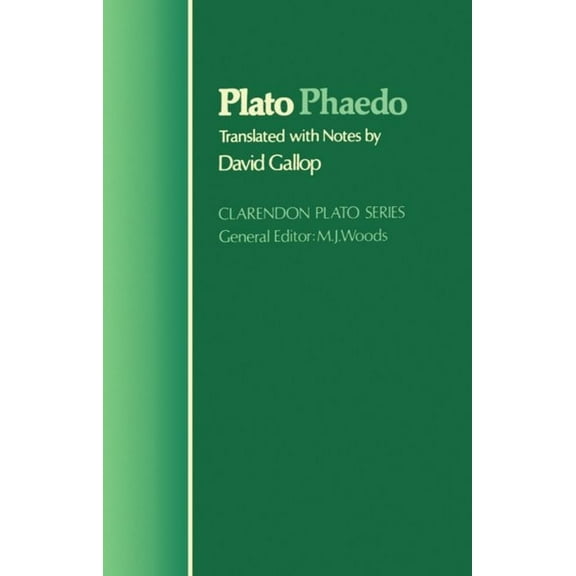 Clarendon Plato Phaedo, (Paperback)