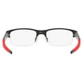 thumbnail image 4 of oakley 0ox3226 crosslink 0.5 semi rim rectangular eyeglasses for unisex - size 55, 4 of 6