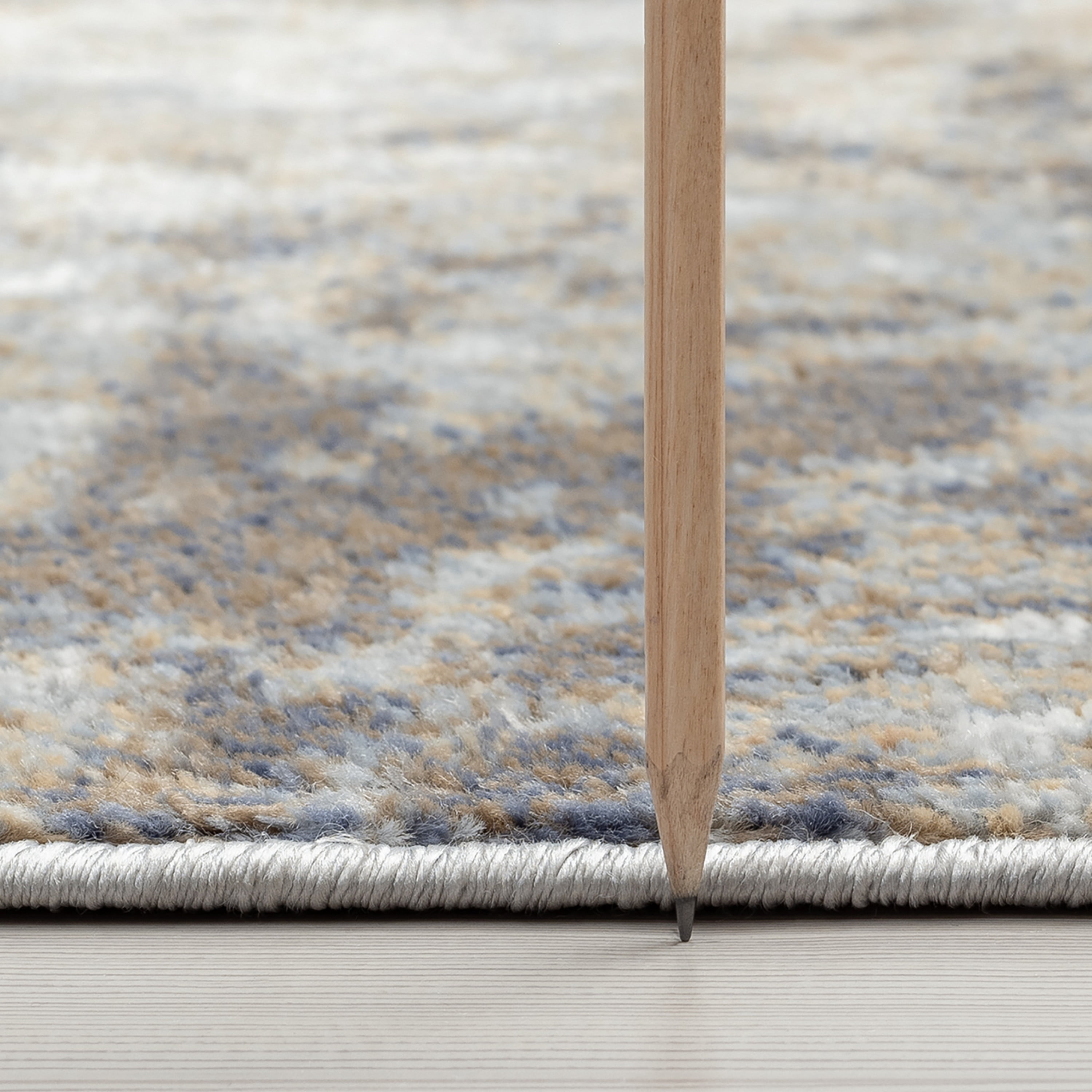 Allure Contemporary 5' x 7' Multi-Color Polypropylene Indoor Area Rug