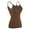 Brown, variant on INNERSY Women's Seamless Shapewear Tank Top with Adjustable Straps Lightweight Fit(L,Nude)