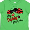 thumbnail image 4 of Inktastic My Daddy Loves Me with Cute Ladybugs Boys or Girls Toddler T-Shirt, 4 of 5