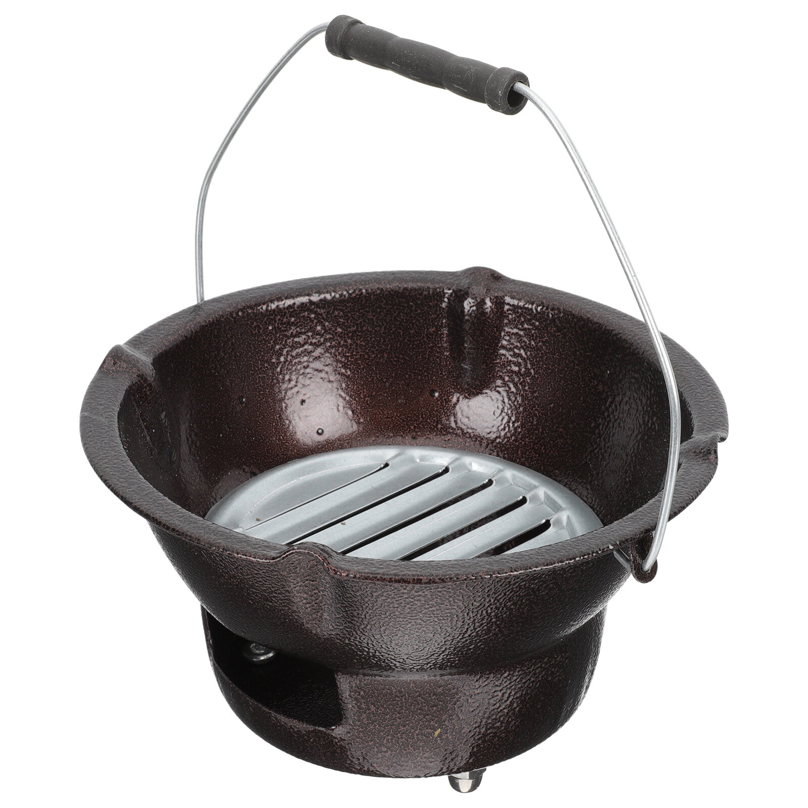 1 Set Furnace Charcoal Boiler Barbecue Stove Cast Iron Oven Tea Stove for Home
