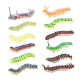 thumbnail image 2 of Juguetes de animales simulados Yotijar 12pcs Oruga, 2 of 10