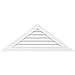 thumbnail image 3 of Ekena Millwork GVPTR76X3201SF Support de Surface Triangulaire PVC Évent Gable, Blanc Apprêté d'Usine, 3 of 4
