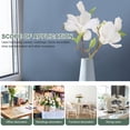 thumbnail image 2 of KAKOWELY 2 piezas de magnolia de imitación, decoración creativa de flores falsas para el hogar y el jardín., 2 of 5