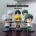 thumbnail image 1 of Hunter x Hunter Action Figure Toys PVC Cartoon Jay Flix Hisoka Kurapika Model Animation Doll Toys Kid Gift Random 1Pc, 1 of 5