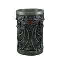 thumbnail image 2 of Gothic Metallic Blackened Silver Dragon Decorative Tankard, 2 of 3