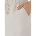 thumbnail image 5 of Time and Tru Women's Linen Blend Pull On Shorts, 3.5" Inseam, Sizes XS-XXXL, 5 of 5
