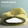 thumbnail image 3 of IMIKEYA Lazy Sofa Filling Balls Foam Particles 1 Bag (About 200g) Diy Supplies, 3 of 8