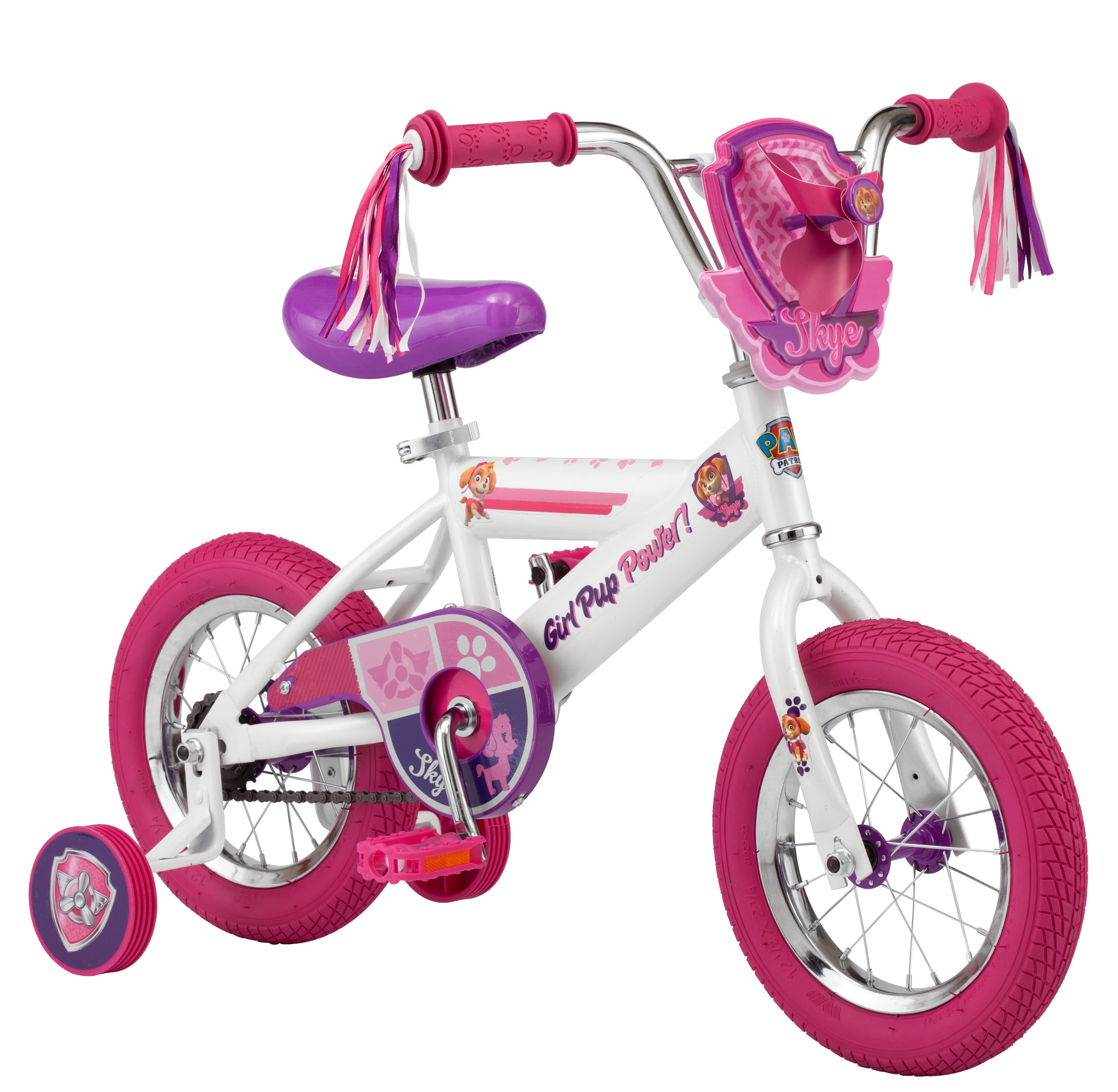 Spielzeug 12 Girls Nickelodeon Paw Patrol Skye Bicycle Pink/White Bike