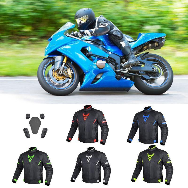 Motorcycle for Jacket Summer Mesh Breathable Racing Anti-drop for Jacket Riding - image 2 of 19