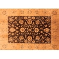 thumbnail image 1 of Ahgly Company Indoor Rectangle Oriental Orange Industrial Area Rugs, 5' x 7', 1 of 4