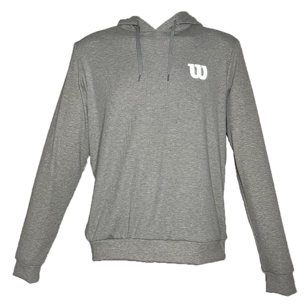 Sudadera Wilson Talla G Deportiva con Gorra RIB Gris