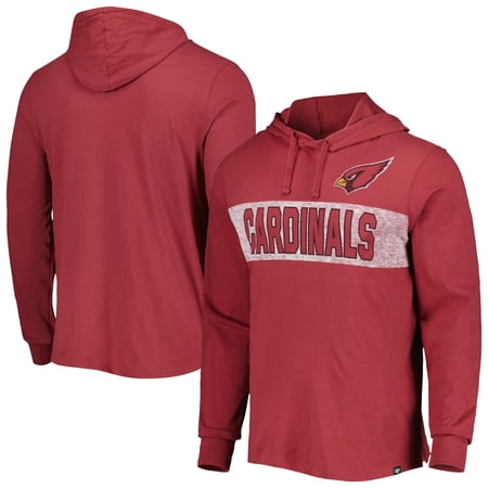 UPC 196002263519 product image for Men s  47 Cardinal Arizona Cardinals Field Franklin Hooded Long Sleeve T-Shirt | upcitemdb.com