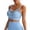 *Blue, variant on Women's Mesh Seamless Sports Bra,Ladies' Adjustable Strap High Impact Workout Bralette,Breathable Support Gym Yoga Bra For Women,Pink,S-2XL