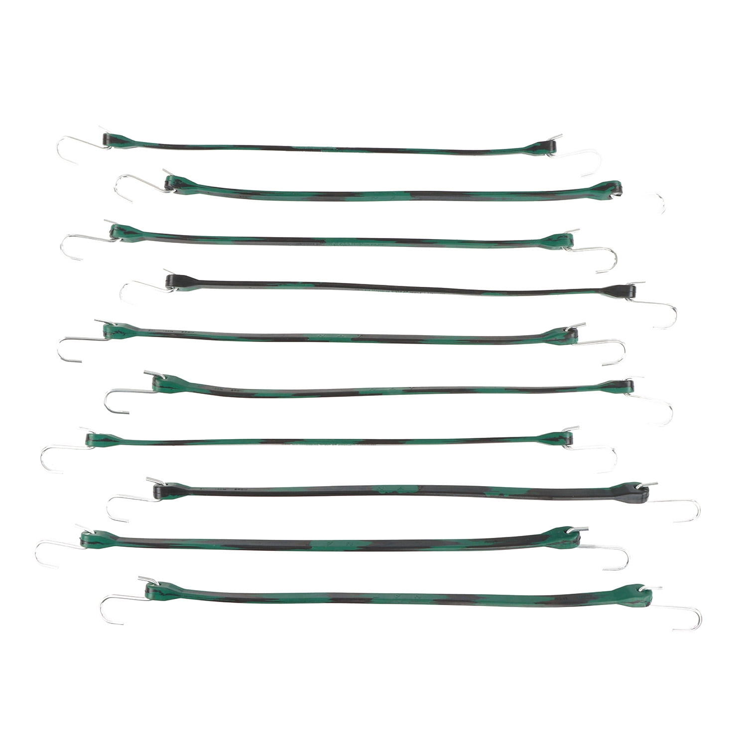 ABN EDPM Bungee Cords with Hooks 10-Pack 41” Inch Heavy Rubber Tiedown Straps 