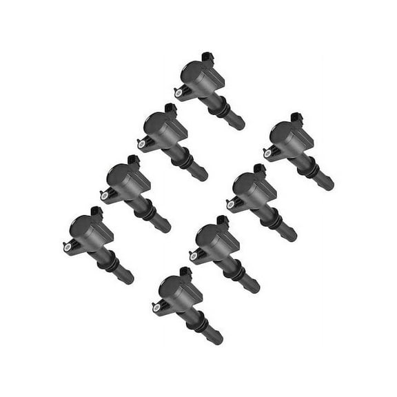 Ignition Coil Kit - 8 Piece - Compatible with 2004 - 2008 Ford F-150 5.4L V8 2005 2006 2007