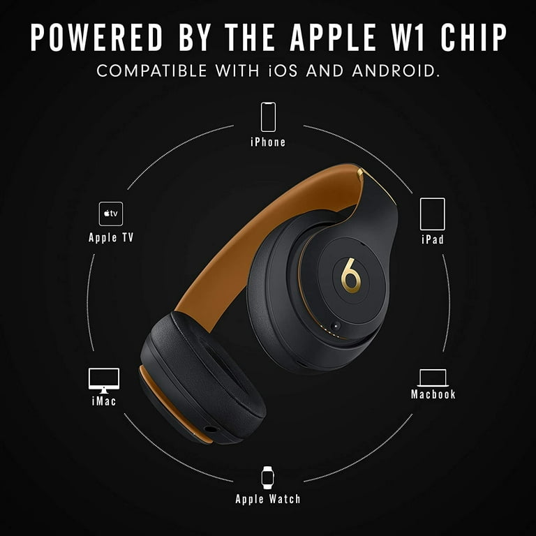 Beats Headphones Wireless Noise Cancelling Over-Ear Microphone