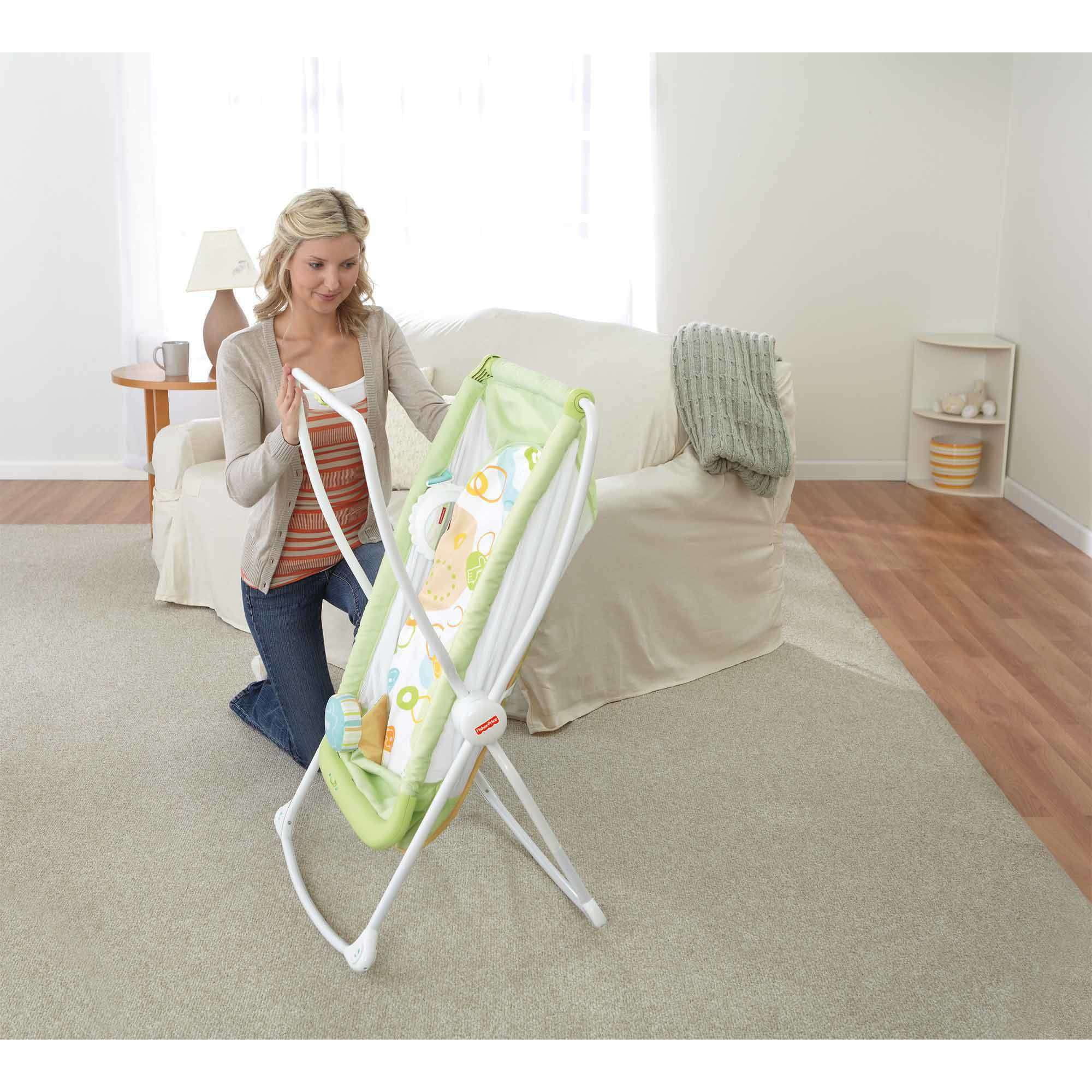 fisher price rock n play portable bassinet