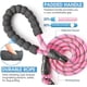 thumbnail image 2 of Dog Leash with Comfortable Padded Handle and Highly Reflective Threads for Small Medium and Large Dogs (6FT-1/2', Pink), 2 of 4
