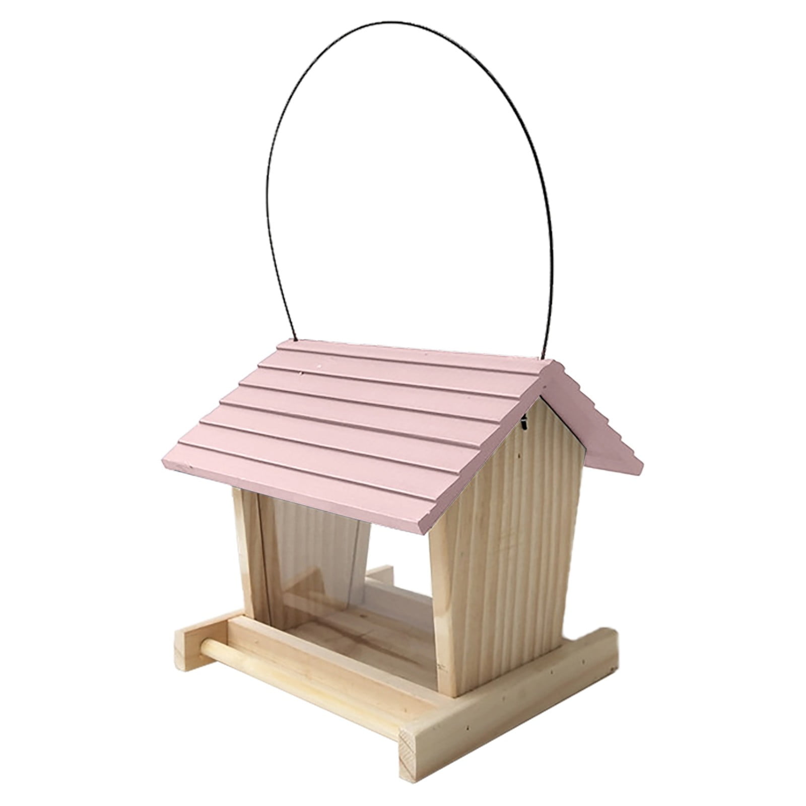 XZNGL Bird Feeders Bird Feeder Wooden Bird Feeder Courtyard Villa