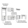 thumbnail image 4 of Cocina Integral Completa Modular con Isla Madesa Glamy BB 4, 4 of 10