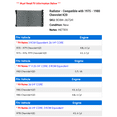thumbnail image 2 of Radiator - Compatible with 1975 - 1980 Chevy K20 1976 1977 1978 1979, 2 of 2
