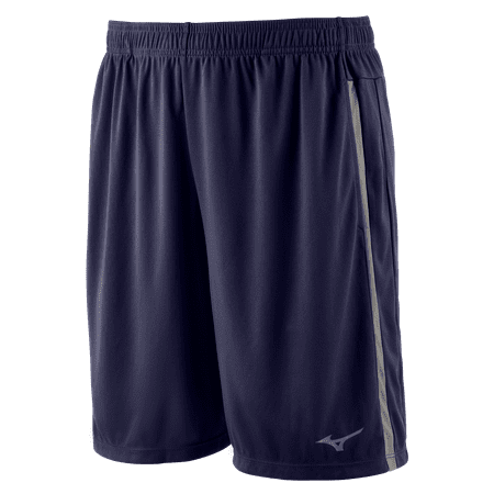 UPC: 0889961547133 | Mizuno Youth Boy s Icon 6 Training Short Size Extra Large Navy-Charcoal (5192)