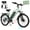 Light Green, variant on VARUN Electric Bike, 24" EBike with 750W Peak Motor, 48V 374.4Wh Removable Battery, 20+MPH, 7-Speed Gears, Includes Bike Pump, Phone Holder & Bike Lock - Electric Bicycle for Adults, UL2849