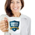 Grammar Police To Serve And Correct Badge Coffee & Tea Gift Mug, Gifts