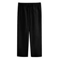 thumbnail image 4 of Handshe Men's Button-Fly Long Pants Breathable Loose Fit Sport Beach Casual Comfort Outdoor Wear,Plus Size, 4 of 5