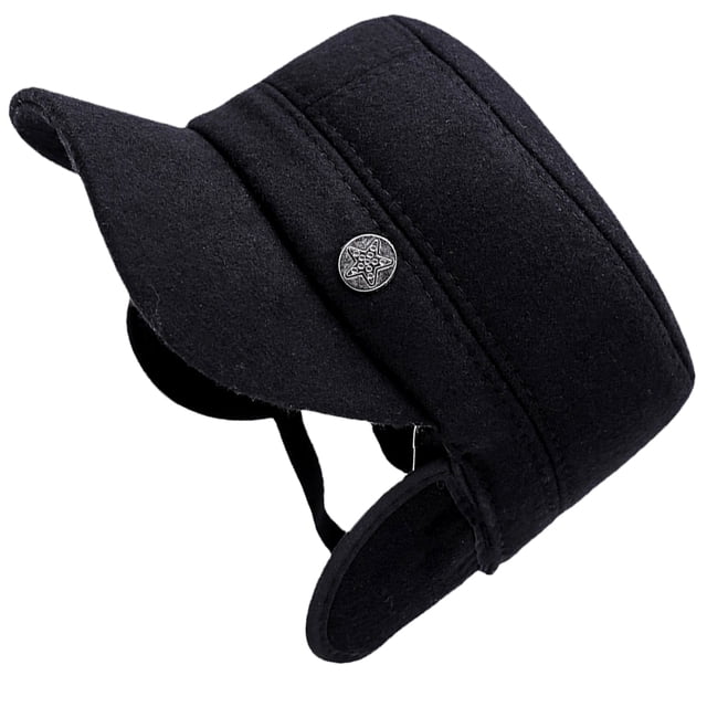 TEHAUX Gorro De Negro Para Y Mujer Con Orejeras De Y Térmico