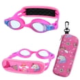 thumbnail image 2 of Gafas RUIGAO para niños con forma de sirena rosa y unicornio de 2 a 6 años, antivaho, 2 of 7